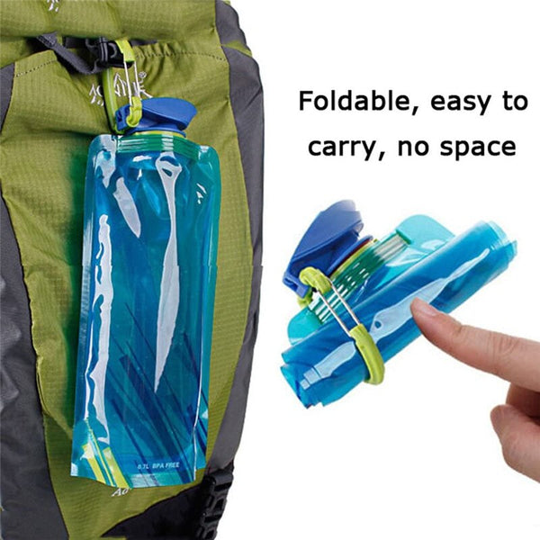 High Quality Foldable Water Bottle Outdoor Camping